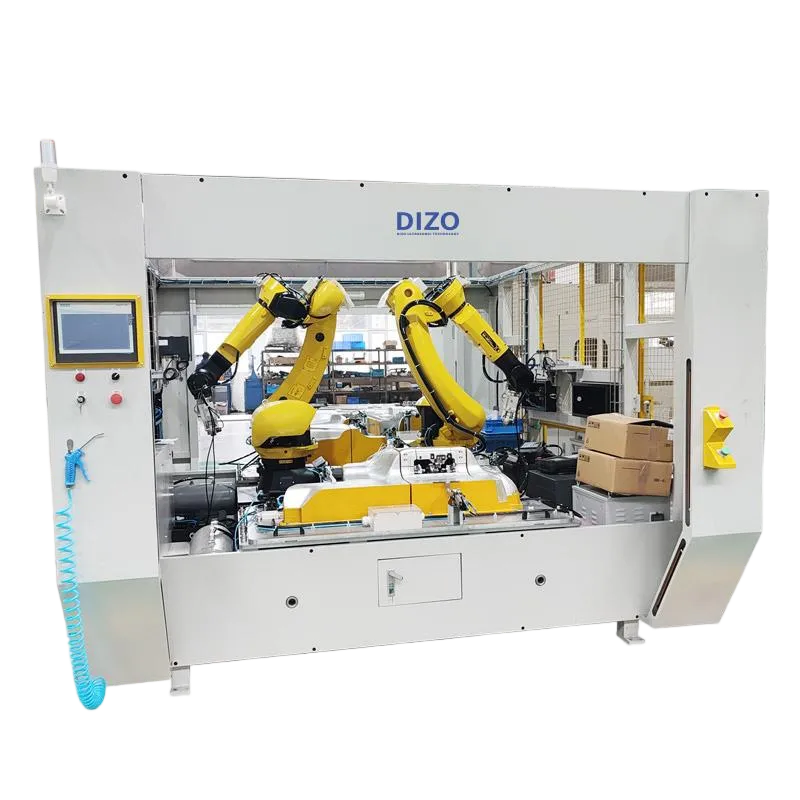 Hot plate plastic welding machine for automotive plastic parts